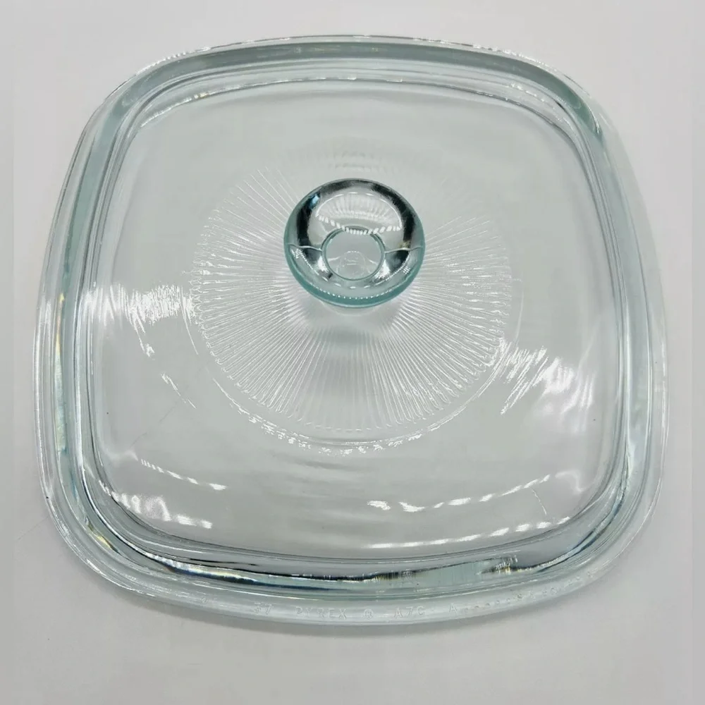 RARE 1 Quart Corning Ware P-1-B - Ribbed 37 Pyrex A 7C A Lid EXCELLENT CONDITION
